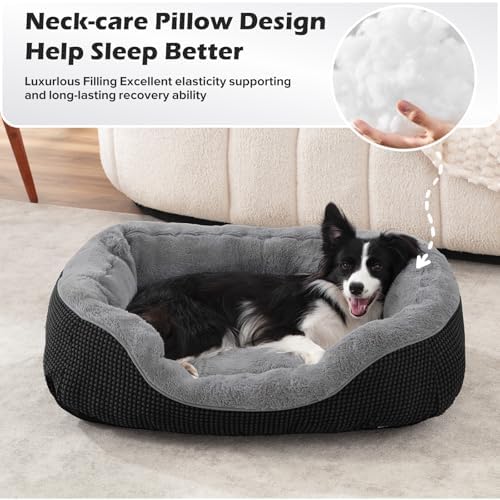 INVENHO Small Dog Bed Orthopedic Warming Soft Calming Sleeping Durable - Image 3