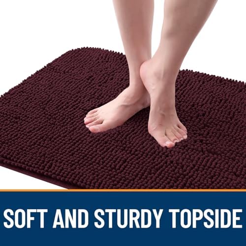 OLANLY Dog Door Mat for Muddy Paws 59x20, Super Absorbent Chenille Mud Mat - Image 4