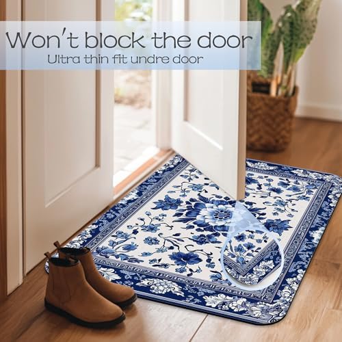 Bath Mat 29.5"x17", Easy-Clean Modern Floor Mat - Image 7