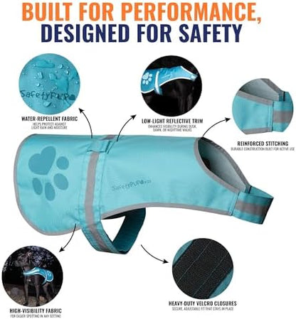 Reflective Dog Vest, Hi Vis Safety Gear - Image 3
