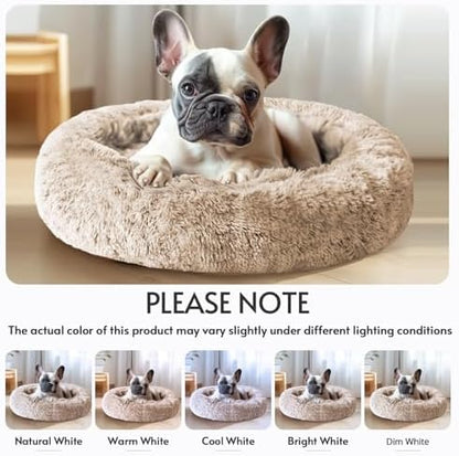 JOLLYVOGUE Calming Small Dog & Cat Bed - Image 7