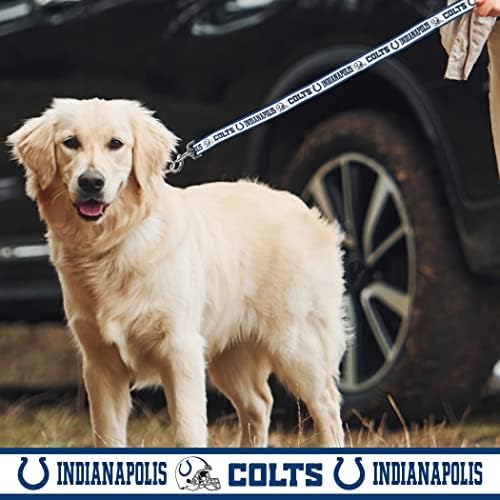 Pets First NFL Licensed Indianapolis Colts Pet Leash, Size Small – Durable - Image 3