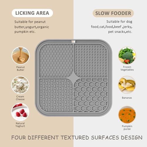 ChefAide 2 Pack Lick Mat for Dogs, Cats & Puppies - Image 3