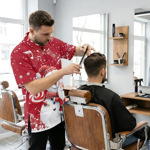 Funny Print Barber Jackets & Smocks - Image 3