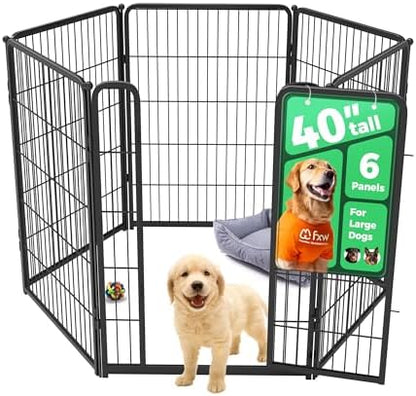 FXW Homeplus Indoor Dog Playpen, 6 Panels, by FXW