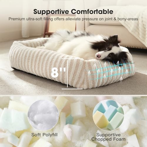 MIXJOY Dog Bed Large Size, Washable Large Dog Beds - Image 2