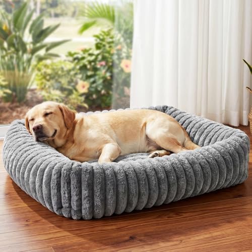 Dog Beds Large Sized Dog, Washable Self Warming Dog Cat Bed Rectangle by Unknown