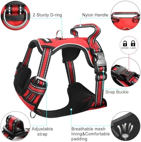 WINSEE Dog Harness No Pull, Pet Harnesses - Image 4