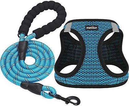 Dog Harness Step-in Breathable Puppy Cat Vest by matilor