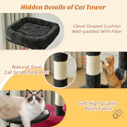 DUMOS 44 in Cat Tree Tower - Image 5