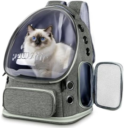 Cat Backpack Carrier Clear Bubble Window by pawstrip