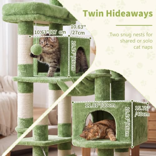 Heybly Cat Tree, 71-Inch-Tall Tower - Image 3