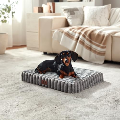 Dog Bed Medium Sized for Crate, Orthopedic Pet Pad for Dogs by WARMREST