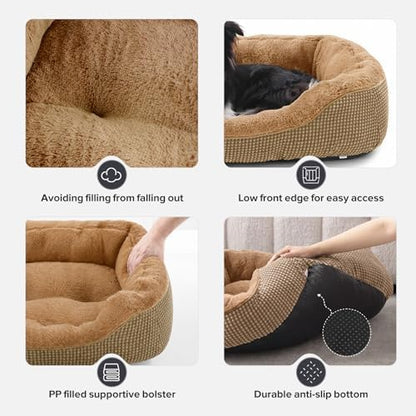 INVENHO Dog Bed Medium Size, Orthopedic Warming Soft Calming Sleeping Durable - Image 3