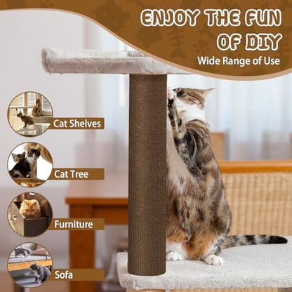 LSGCQ Cat Scratch Mat Self Adhesive Cat Scratch Furniture Protector - Image 6