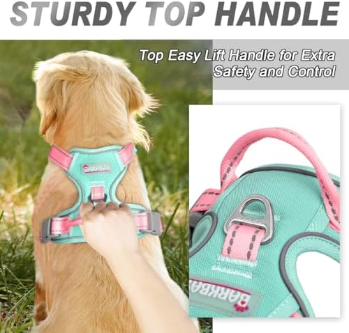BARKBAY Dog Harness No Pull for Medium Sized Dog Front Back Clips, Dog Vest - Image 3
