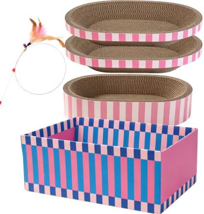 5 Pack Large Cat Scratcher Set by Unknown
