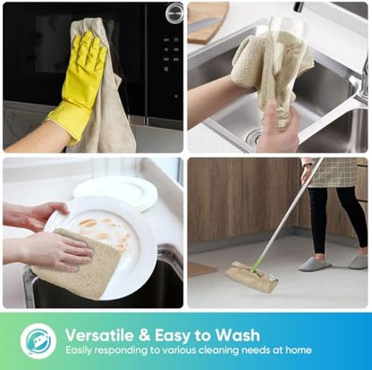 HOMEXCEL Brown Microfiber Cleaning Cloth, Microfiber Towels - Image 5