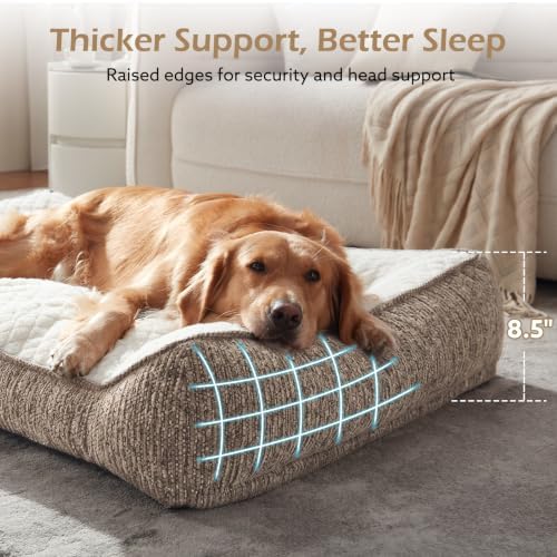 JOEJOY XL Orthopedic Dog Beds Large Size Dog, Extra Thick Big Dog Couch Bed - Image 4