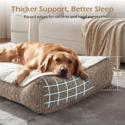 JOEJOY XL Orthopedic Dog Beds Large Size Dog, Extra Thick Big Dog Couch Bed - Image 4