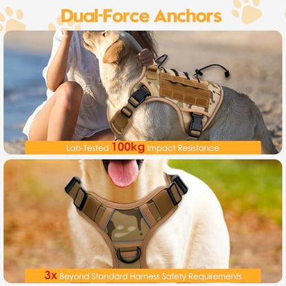 Heavy-Duty Tactical Dog Harness - Image 4