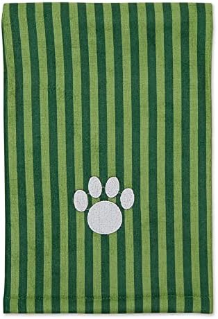 Bone Dry Pet Grooming Towel Collection Absorbent Microfiber X-Large, Striped - Image 2