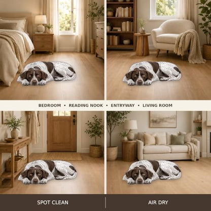 3D Realistic Dog Shaped Bath Mat & Floor Rug - Image 6