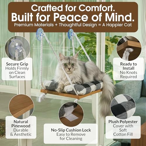 Cat Window Perch, Indoor Hammock Bed - Image 2
