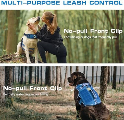 Dog Harness for Large Dogs, No Pull Tactical Vest - Image 3