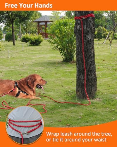 Long Dog Leash for Dog Training 20FT, Heavy Duty Dog Lead for Large Medium - Image 7
