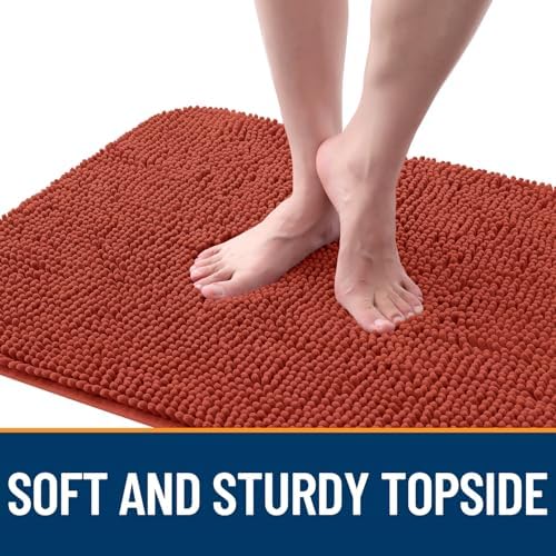 OLANLY Dog Door Mat for Muddy Paws 70x32, Super Absorbent Chenille Mud Mat - Image 4