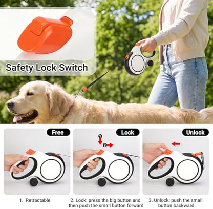 Segarty 26 Ft Walking Lead for Dogs 66 lbs - Image 4