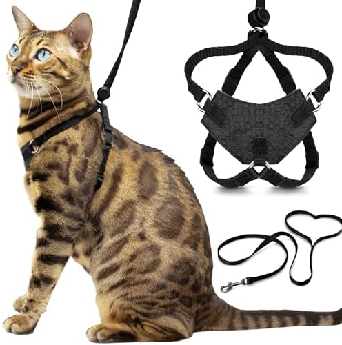 OutdoorBengal Houdini™ Escape Proof Cat Harness and Leash by OutdoorBengal