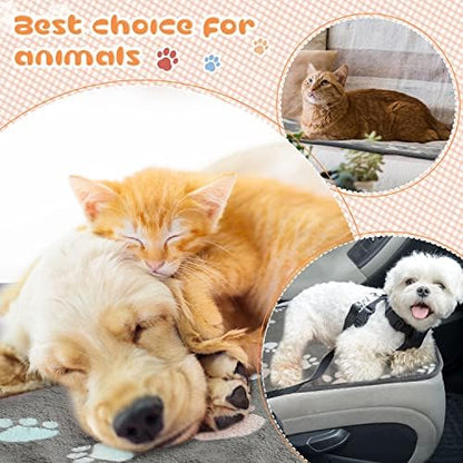 Tatuo 4 Pcs Fleece Dog Blankets - Image 5