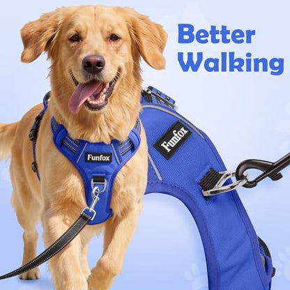 Funfox Dog Harness No Pull, Adjustable Pet Vest Harness, Super Soft Material - Image 3