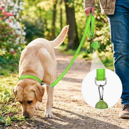 Joytale Reflective Dog Leash for Medium & Large Dogs, 4 FT x 1" - Image 2