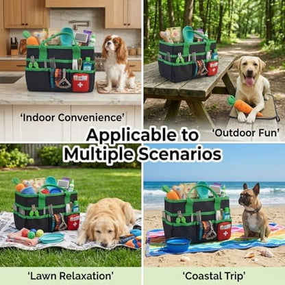 Pet Grooming Bag, Dog Grooming Organizer Tote - Image 7