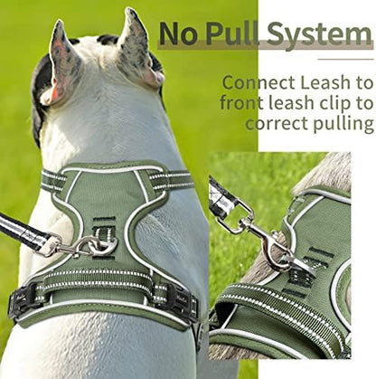 HEELE Dog Harness, Dog Harness for Small Medium Large Dogs No Pull Adjustable - Image 4