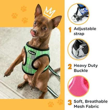 Bark Appeal Raspberry Step-in Dog Harness - Image 4