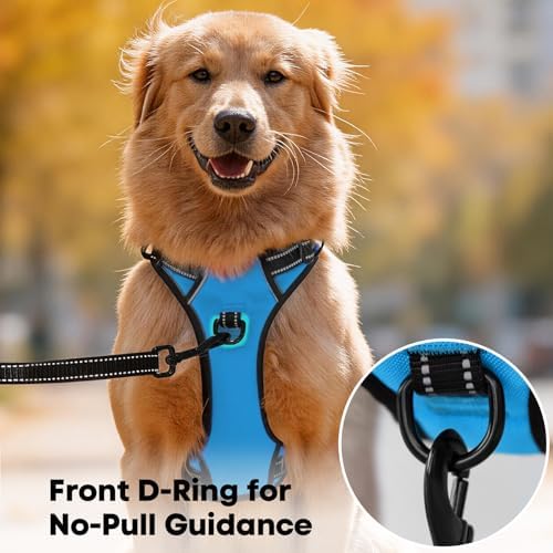 PoyPet No Pull Dog Harness Small, Reflective Vest - Image 2
