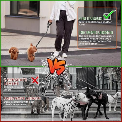 Double Dog Leash for Two Dogs - Image 4