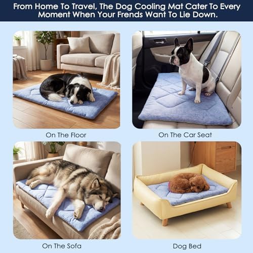ASENKU Dog Cooling Mat, Portable & Durable Cooling Mat - Image 6