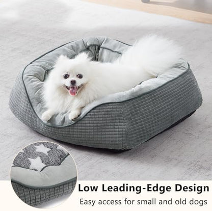 Dog Beds for Medium Small Dogs, Washable Pet Bed - Image 4