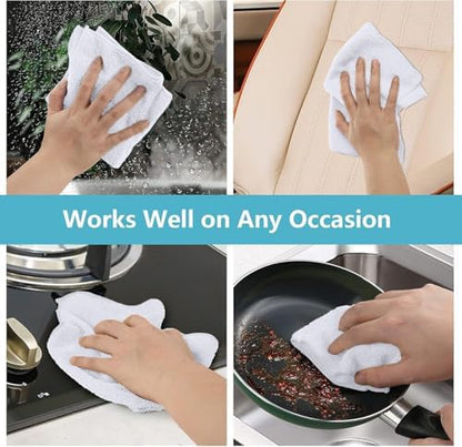 HOMEXCEL 8PK Microfiber Cleaning Cloth, Cleaning Rags - Image 6