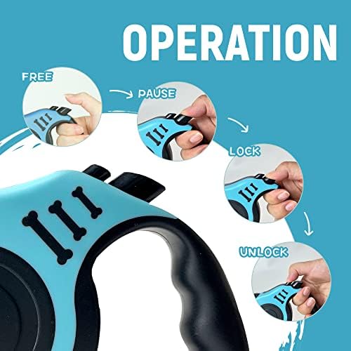 Retractable Dog Leash Automatic Telescopic Tractor Dog Tape - Image 3