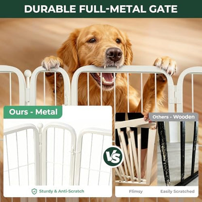 FXW Dog Gate, Extra Wide Adjustable - Image 2