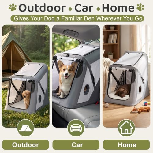 Portable Dog Crate for Car Travel - Image 7