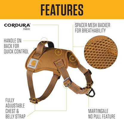 Carhartt Nylon Duck No Pull Dog Harness Harbor Teal XL - Image 2