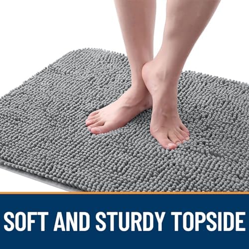OLANLY Dog Door Mat for Muddy Paws 70x24, Super Absorbent Chenille Mud Mat - Image 4