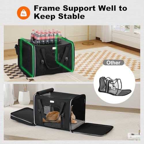 pidipiti 24x17x17 Extra-Large pet Carrier - Image 6